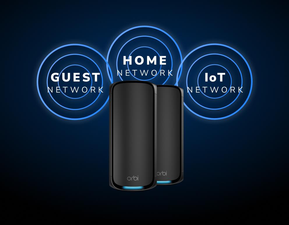 RBKE972SB More WiFi networks, more performance