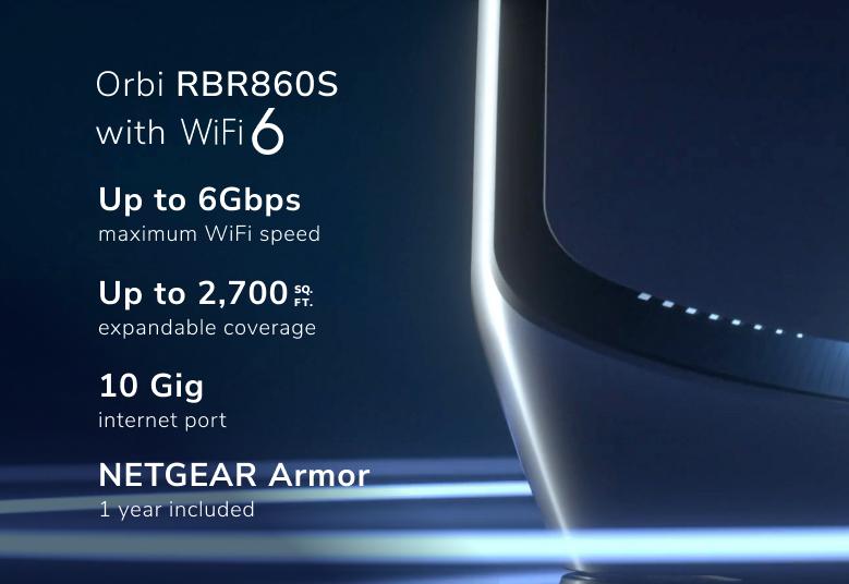 RBR860S Key Features