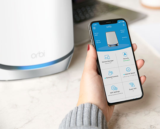 Many popular mesh WiFi systems include mobile app-based setup and management.